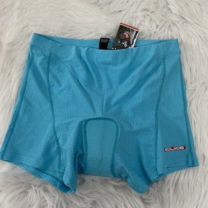 Souke Sport womens NWT cycling shorts blue XL stretch
